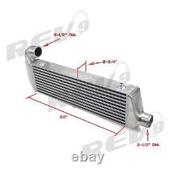 For Acura RSX DC5 2002-06 Rev9 Bolt-On Front Mount Intercooler Kit Piping 400HP
