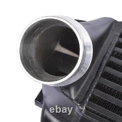 For BMW F20 F30 1 2 3 4 Series Performance Front Mount Turbo Intercooler Black