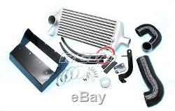 For Impreza WRX 08-14 Top Mount Intercooler Kit Upgrade GEE GHE EJ25 with Splitter