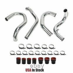 For Jetta Golf MK3 MK4 1.8T Upgrade Bolt On Front Mount Intercooler Piping Sets