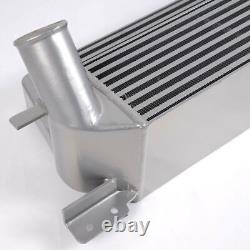 Front Full Aluminum Mount Intercooler Fit For 2015+ Ford Mustang 2.3L EcoBoost