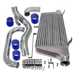 Front Mount Aluminum Intercooler Kit For Nissan Silvia S14 S15 SR20DET 93-02 BL