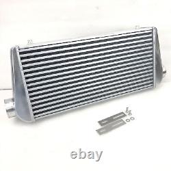 Front Mount Aluminum Tube & Fin Intake Intercooler FMIC 31X12X4, 3 I/O