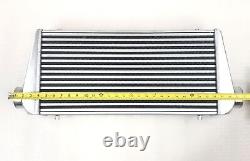 Front Mount Aluminum Tube & Fin Intake Intercooler FMIC 31X12X4, 3 I/O