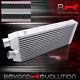 Front Mount Intercooler 27.5 X 11 X 2.75 Universal Tube Fin Fmic Dual Outlet