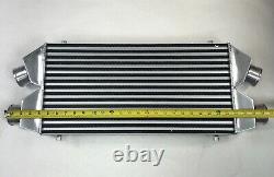 Front Mount Intercooler 30X12.5X3 Overall, 2.42 Inlet/Outlet for Twin Turbo