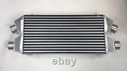 Front Mount Intercooler 30X12.5X3 Overall, 2.42 Inlet/Outlet for Twin Turbo