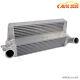 Front Mount Intercooler Aluminum Fit For Ford Mustang 2.3l Ecoboost Silver 2015+