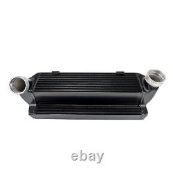 Front Mount Intercooler Black Fit For BMW E82 E88 135i 1M E90 E92 335i E89 Z4