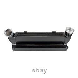 Front Mount Intercooler Black Fit For BMW E82 E88 135i 1M E90 E92 335i E89 Z4