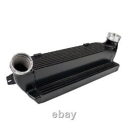 Front Mount Intercooler Black Fit For BMW E82 E88 135i 1M E90 E92 335i E89 Z4