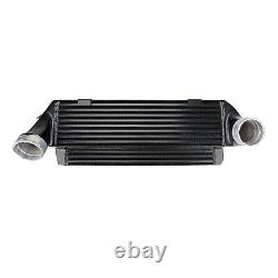 Front Mount Intercooler Black Fit For BMW E82 E88 135i 1M E90 E92 335i E89 Z4