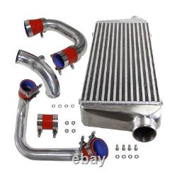 Front Mount Intercooler Kit For Audi A4 1.8T B5 Quattro 98-01 Bolt On Red