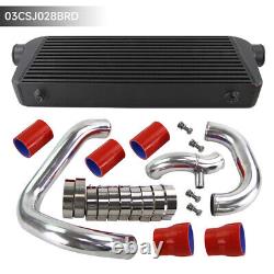 Front Mount Intercooler Kit For Audi A4 1.8T B5 Quattro 98-01 In/Out 2.5 Red