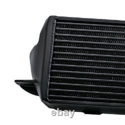 Front Mount Intercooler Kit For BMW 1M E82 2011-2013 Bar & Plate Black
