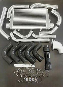 Front Mount Intercooler Kit for Toyota Landcruiser 80 series 1HDT HDJ80 Turbo