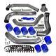 Front Mount Intercooler Pipe Piping Kit For Mazda Rx7 Rx-7 Fc Fc3s 13b 86-91 Bl