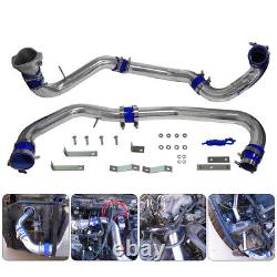 Front Mount Intercooler Pipe Piping Kit For Mazda RX7 RX-7 FC FC3S 13B 86-91 BL
