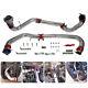 Front Mount Intercooler Pipe Piping Kit For Mazda Rx7 Rx-7 Fc Fc3s 13b 86-91 Red
