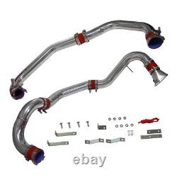Front Mount Intercooler Pipe Piping Kit For Mazda RX7 RX-7 FC FC3S 13B 86-91 Red