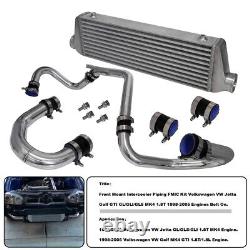 Front Mount Intercooler + Piping Kit Fits 98-05 VW JETTA Golf GTI 1.8T