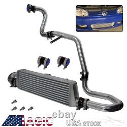 Front Mount Intercooler + Piping Kit Fits 98-05 VW JETTA Golf GTI 1.8T