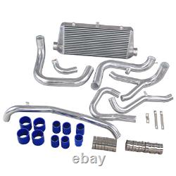 Front Mount Intercooler + Piping Kit For Mitsubishi 3000GT VR-4 Dodge Stealth TT