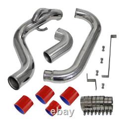 Front Mount Intercooler Piping Kit For Nissan Silvia S14 S15 SR20DET 93-02 Red
