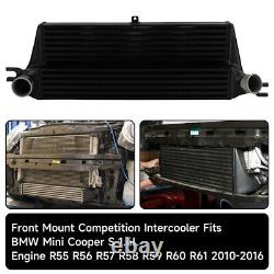 Front Mount Intercooler for Mini Cooper S 1.6L R55 R56 R57 R58 R59 R60 R61 Black