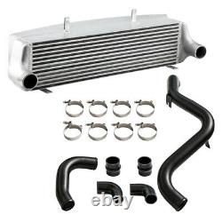 Front Mount Turbo Intercooler & Piping & Couplers & Clamps Kit for Ford Focus ST