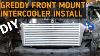 Greddy Front Mount Intercooler Install On Monterosport Diy