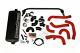 Grimmspeed Front Mount Intercooler Kit Black Core / Red Pipe For 2015+ Sti