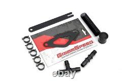 GrimmSpeed Front Mount Intercooler Kit for 2008-2014 Subaru STI Red Piping