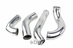 ISR Performance Front Mount Intercooler Piping Kit for Nissan 240sx 2JZ Swap