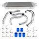 Intercooler Piping Kit 28x6x2.5'' For Jetta Golf Mk3 Mk4 1.8t On Front Mount