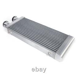 Intercooler Same One Side Aluminum Universal Intercooler 3 Inlet/ Outlet