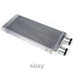 Intercooler Same One Side Aluminum Universal Intercooler 3 Inlet/ Outlet