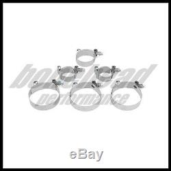 MISHIMOTO Black Top Mount Intercooler 2002-2007 Subaru WRX STI Red Hoses