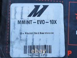 MISHIMOTO Performance SILVER Front Mount Intercooler 2008-2013 Mitsubishi EVO X