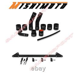 Mishimoto Black FMIC Front Mount Intercooler Kit for 2001-2007 Subaru WRX / STI