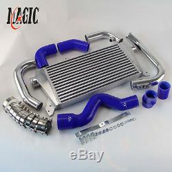 New Front Mount Intercooler Kit for Audi A4 1.8T Turbo B6 Quattro 2002-2006 BLUE