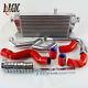 New Front Mount Intercooler Kit For Audi A4 1.8t Turbo B6 Quattro 2002-2006 Red