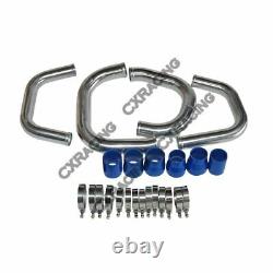 New Improved Turbo Front Mount Intercooler Piping Kit For 97-01 Audi B5 S4 RS4