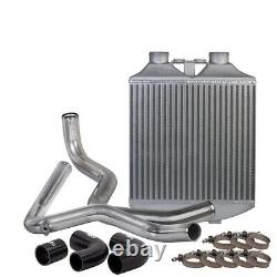 New Large Upgraded Alloy Front Mount Intercooler Kit For Vw Polo Seat Ibiza