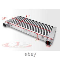 Performance Turbo Front Mount Intercooler 29x11x2.5 Tube And Fin Style FMIC