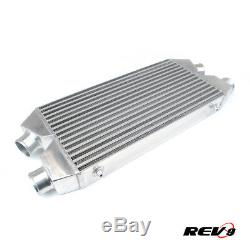 REV9 Twin Turbo 2 In 2 Out FMIC Front mount Intercooler In/Out 2.5 30x22x11
