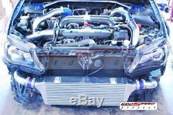 Rev9 FMIC Front Mount Intercooler Kit for Subaru STI WRX 08-14 EJ25 2.5L Turbo