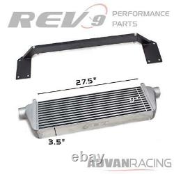 Rev9 Front Mount Intercooler FMIC with Bost Pipings for 15-20 WRX