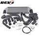 Rev9 Front Mount Intercooler Kit Fmic With Bost Pipings For Subaru Wrx 2015-21