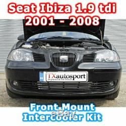 Seat Ibiza 1.9 Tdi Lower Front Mount Intercooler Kit 2001 2008 Red